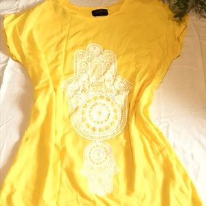 Yellow tunic